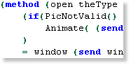 open method